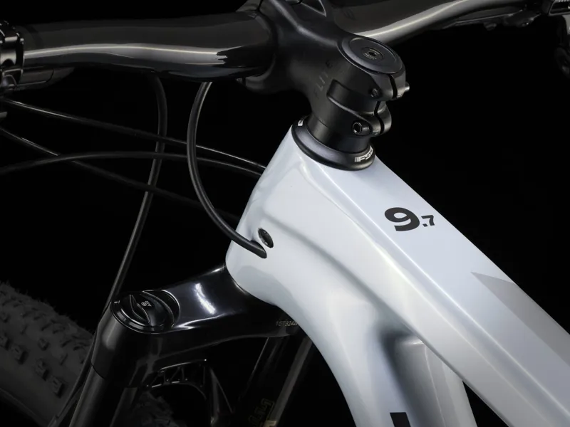 Trek Supercaliber SL 9.7 AXS Mountain Bike 2024 Plasma Grey/Pearl-2