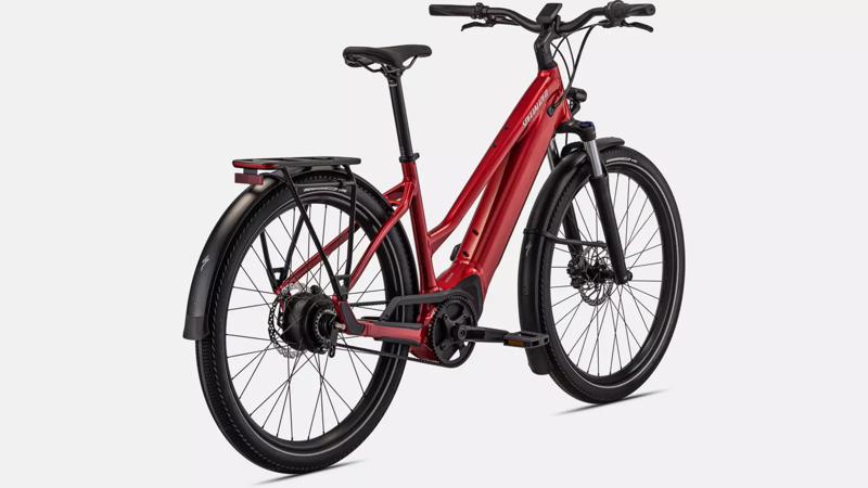  Specialized Turbo Vado 3.0 IGH StepThru Electric Bike 2024 Red Tint-1