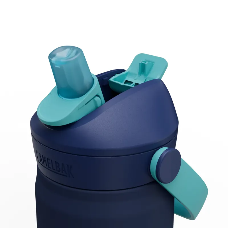 Camelbak Thrive Flip Straw Vacuum Insulated Stainless Steel Kids Bottle 16oz/ 470ml Blue Haze-2