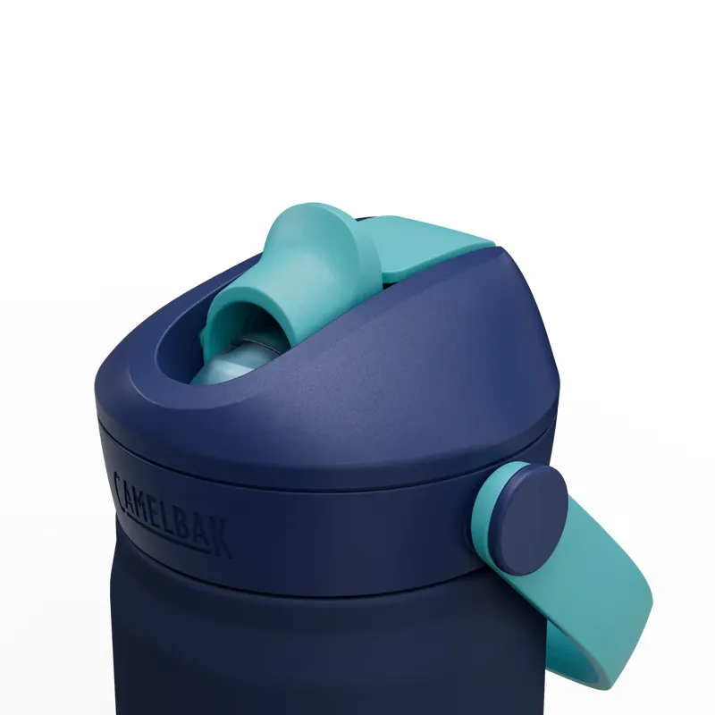Camelbak Thrive Flip Straw Vacuum Insulated Stainless Steel Kids Bottle 16oz/ 470ml Blue Haze-3
