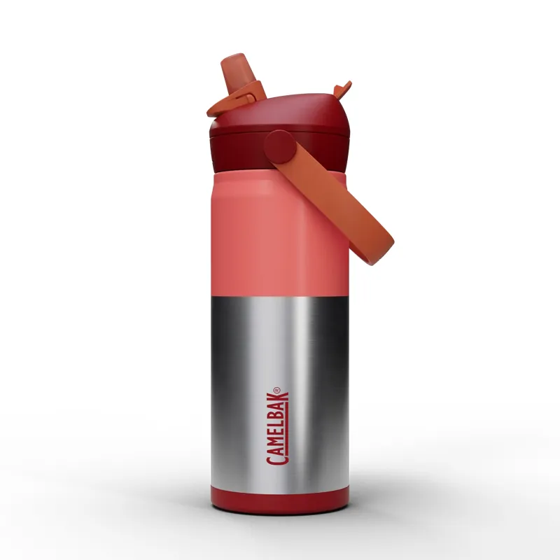 Camelbak Thrive Flip Straw Vacuum Insulated Stainless Steel Kids Bottle 16oz/ 470ml Demi Blush