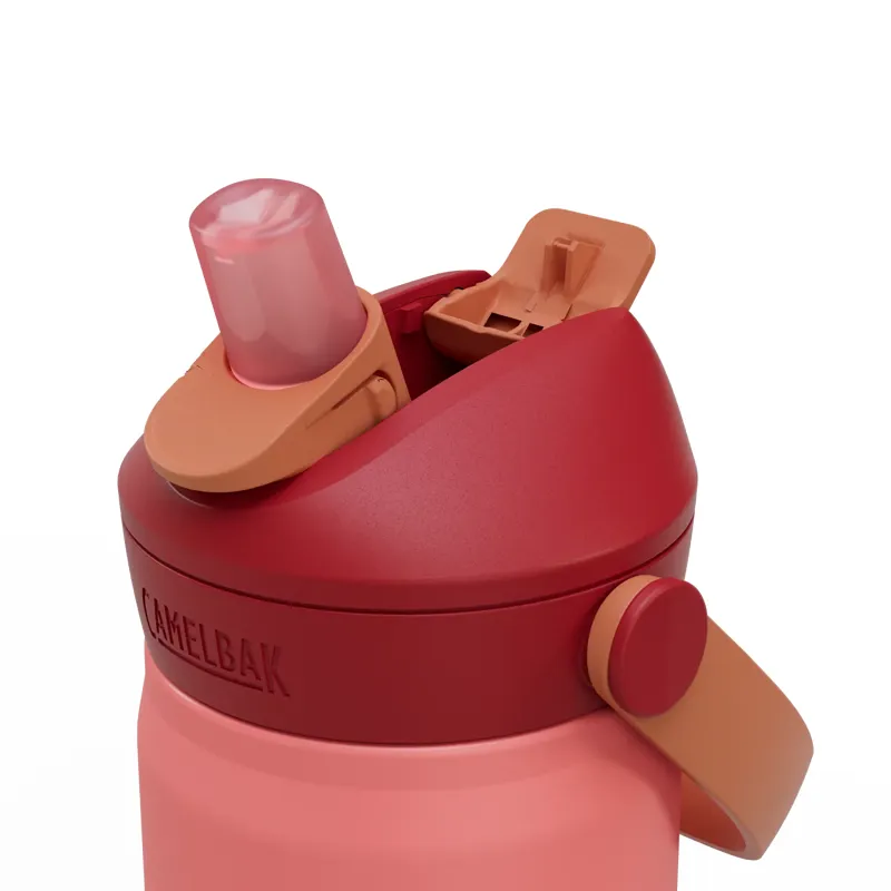 Camelbak Thrive Flip Straw Vacuum Insulated Stainless Steel Kids Bottle 16oz/ 470ml Demi Blush-2