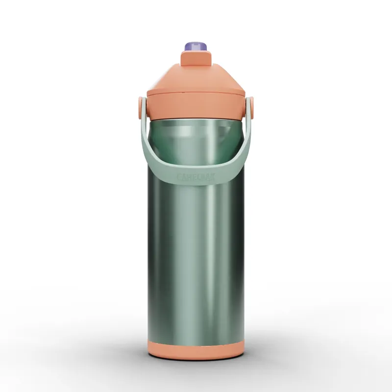 Camelbak Thrive Flip Straw Vacuum Insulated Stainless Steel Kids Bottle 16oz/ 470ml Sky/Aster-1