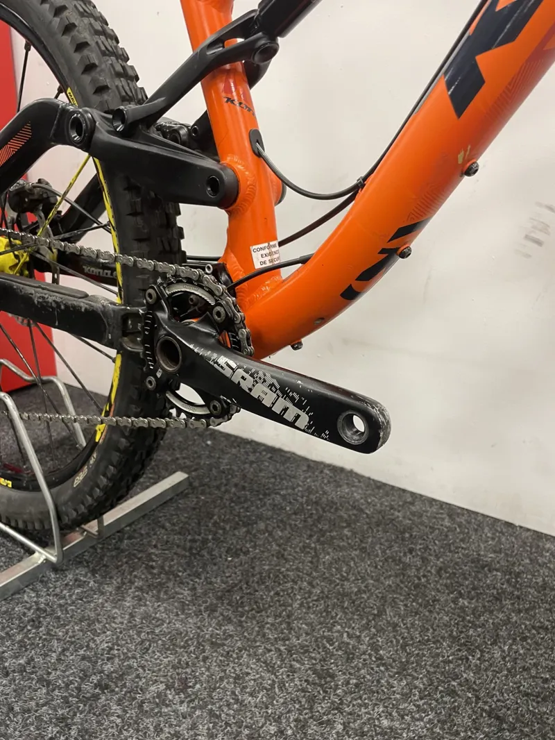 2nd Hand Kona Process 153 Medium Mountain Bike 2016 Orange-3