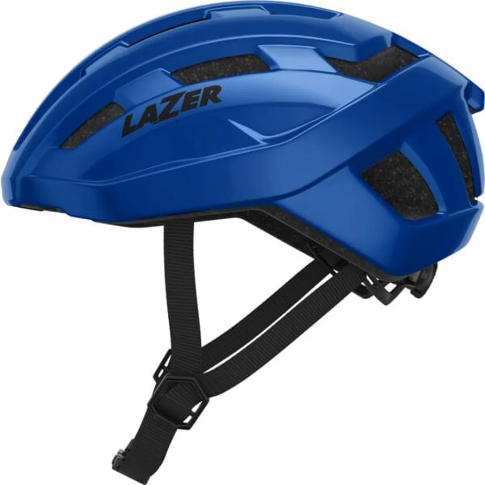 Image of Lazer Tempo KinetiCore Road Helmet 54-61cm One Size Blue