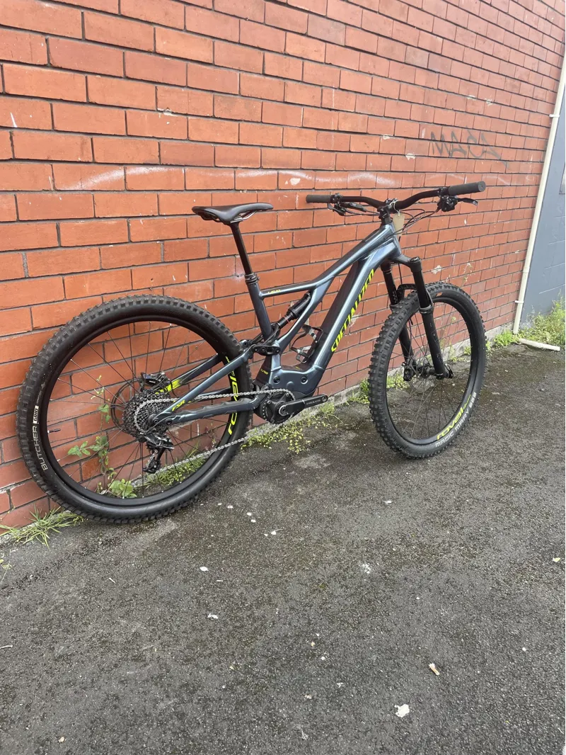 2nd Hand Specialized Levo Comp Alloy Large Electric Bike 2019 Cast Battleship Blue-1