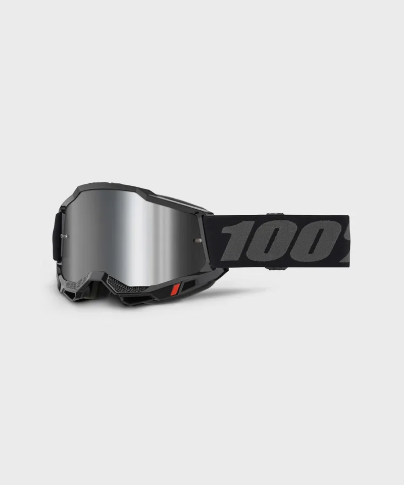 100 Percent Accuri 2 Goggle / Mirror Silver Lens Razza