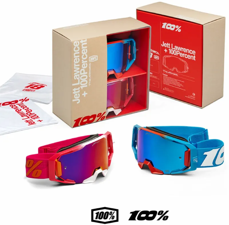 100 Percent Armatic Goggle Pack Jett Lawrence Le Kit/Smoke Lens