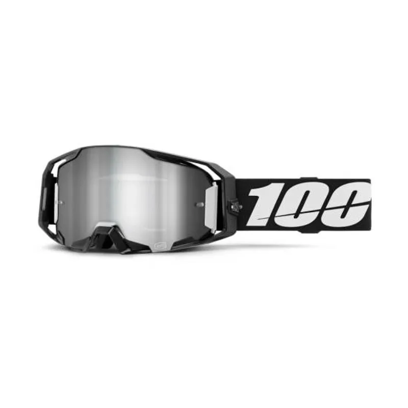 100 Percent ARmatic Goggles / Mirror Silver Flash Lens Black