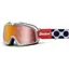 100 Percent Barstow Goggle / Flash Red Lens Hayworth