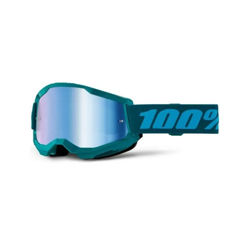 100 Percent Strata 2 Goggle / Blue Mirror Lens Stone