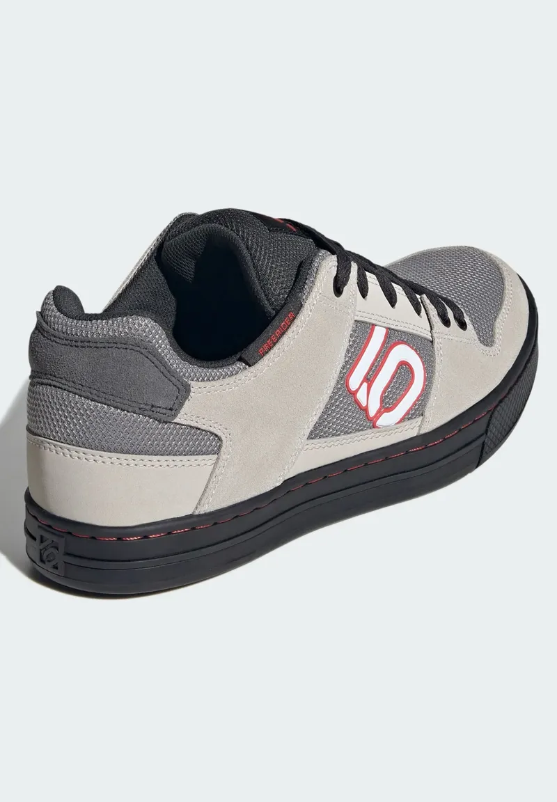Five Ten FreeRider Pro MTB Flat Shoe Grey Three Cloud White Beige-4