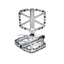 5Dev All Round 106x110mm MTB Pedals Raw Silver