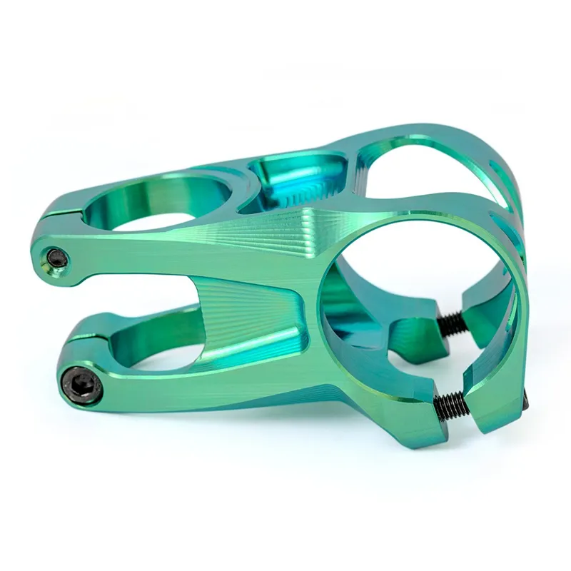 5Dev Titanium 2B MTB Stem 35mm Teal-1