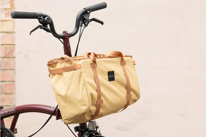 Brompton Basket Bag Large Sand-3