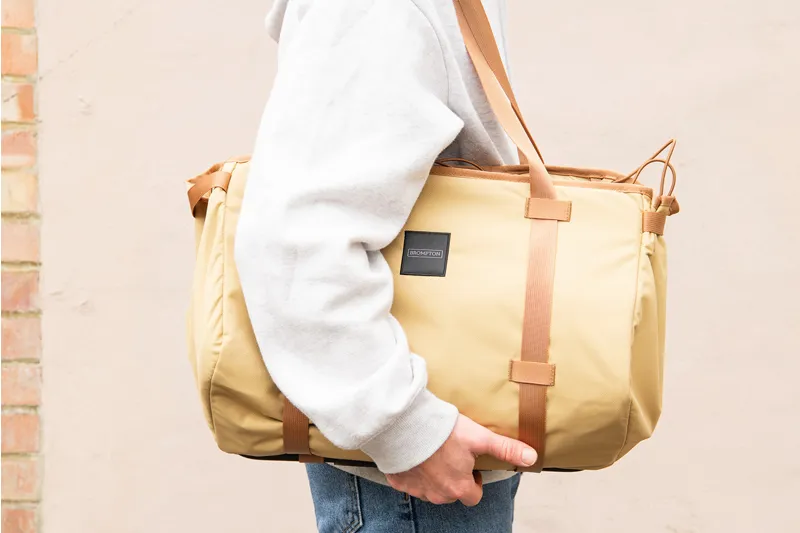 Brompton Basket Bag Large Sand-4