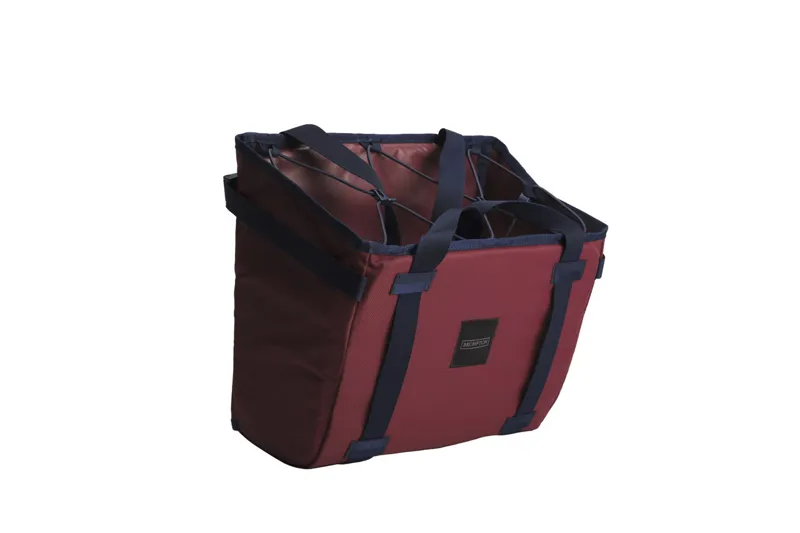 Brompton Basket Bag Small Plum-1