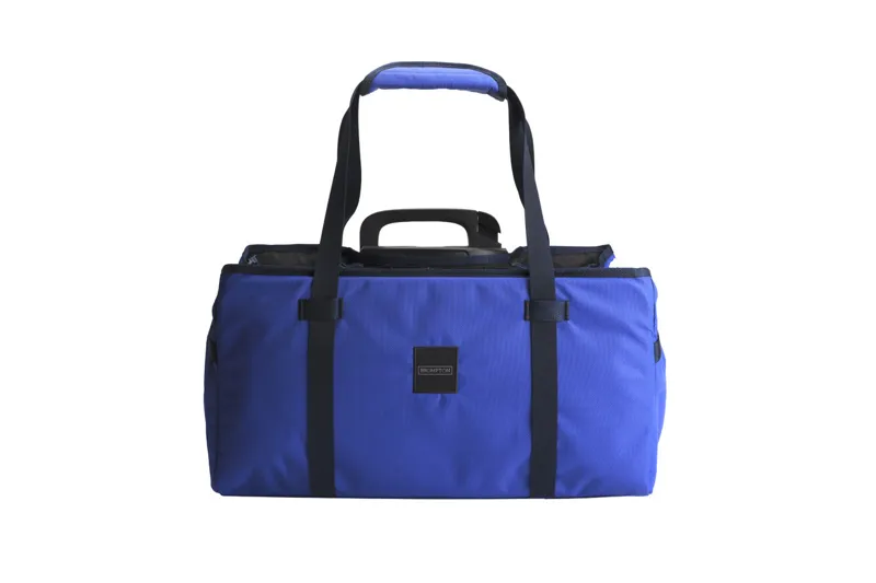 Brompton Electric Basket Bag Large Blue-1