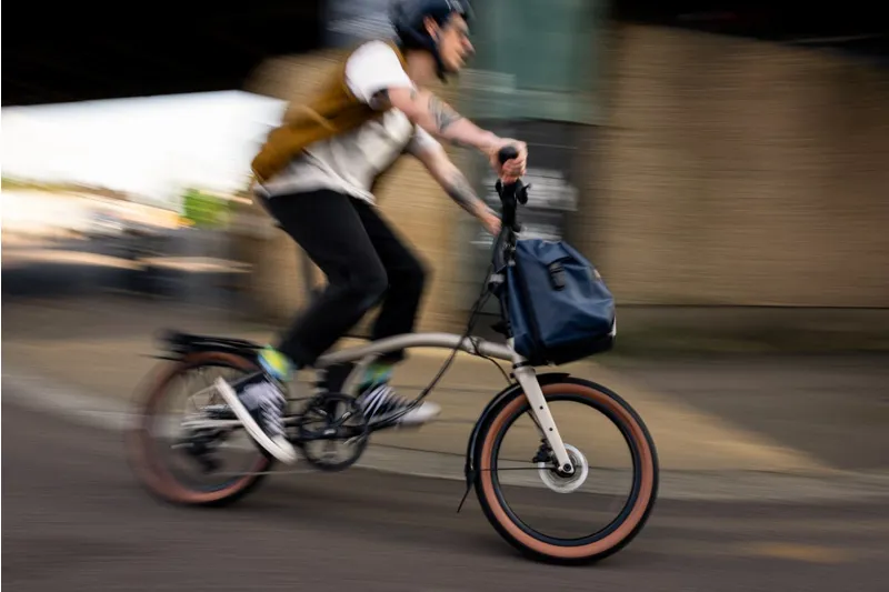 Brompton G Line Folding Bike 2026 Traildust White-5