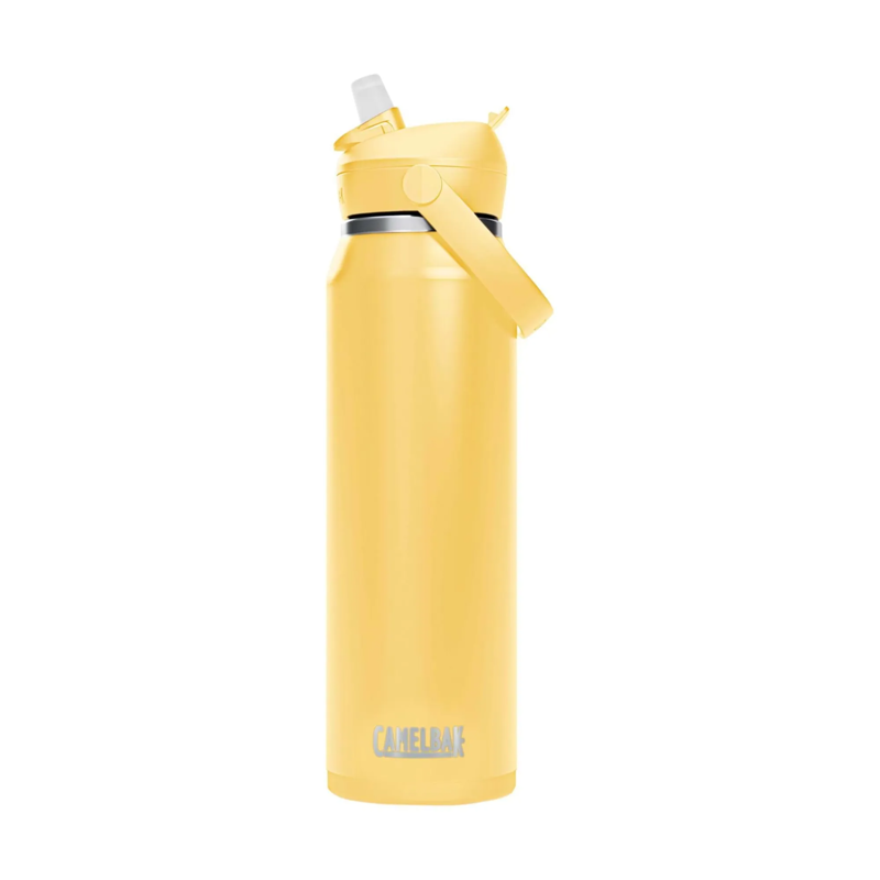 CamelBak Thrive Flip Straw Vacuum Insulated Stainless Steel Bottle 1L Yellow