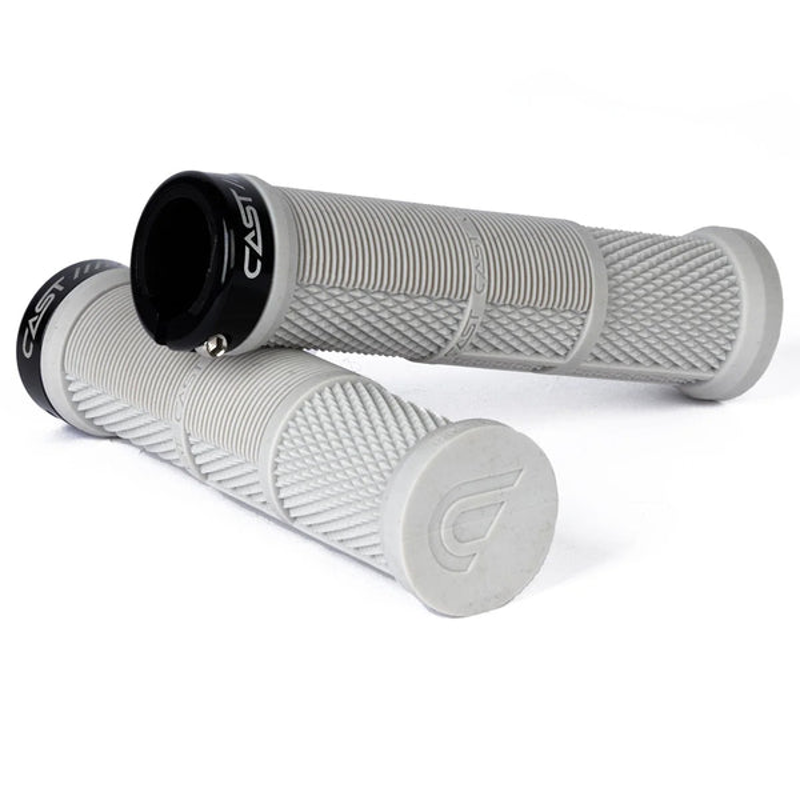 Cast Bamba MTB Grips 136mmx30mm Light Grey