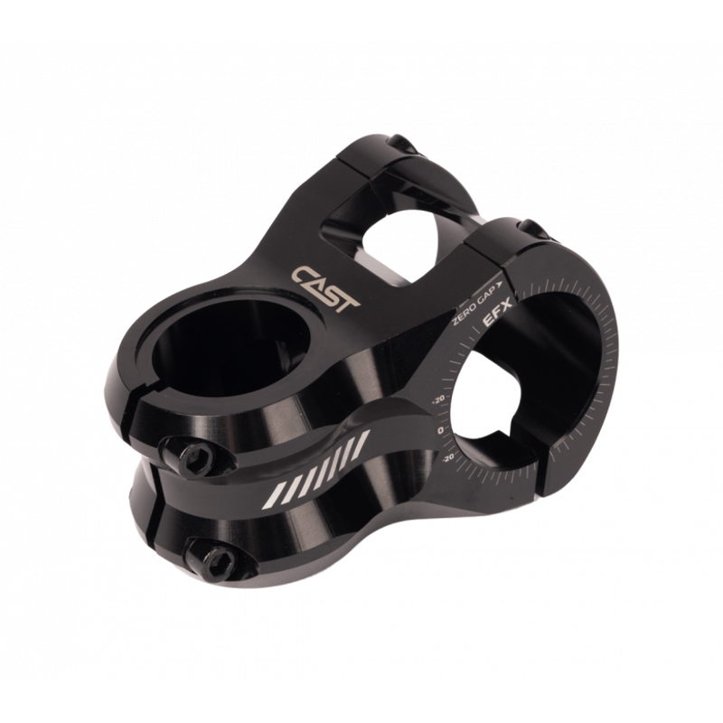 Cast EFX Standard Mount Stem 31.8mmx45mmx0 Degree Rise Black-2