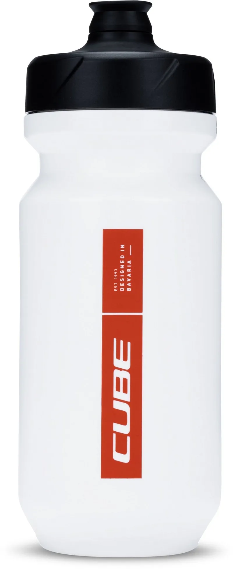 Cube Bottle Flow 500ml White/Red-1