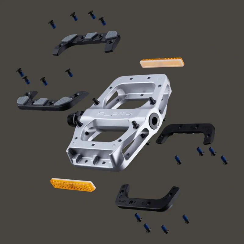 DMR Flat 4 MTB Pedals Silver-1
