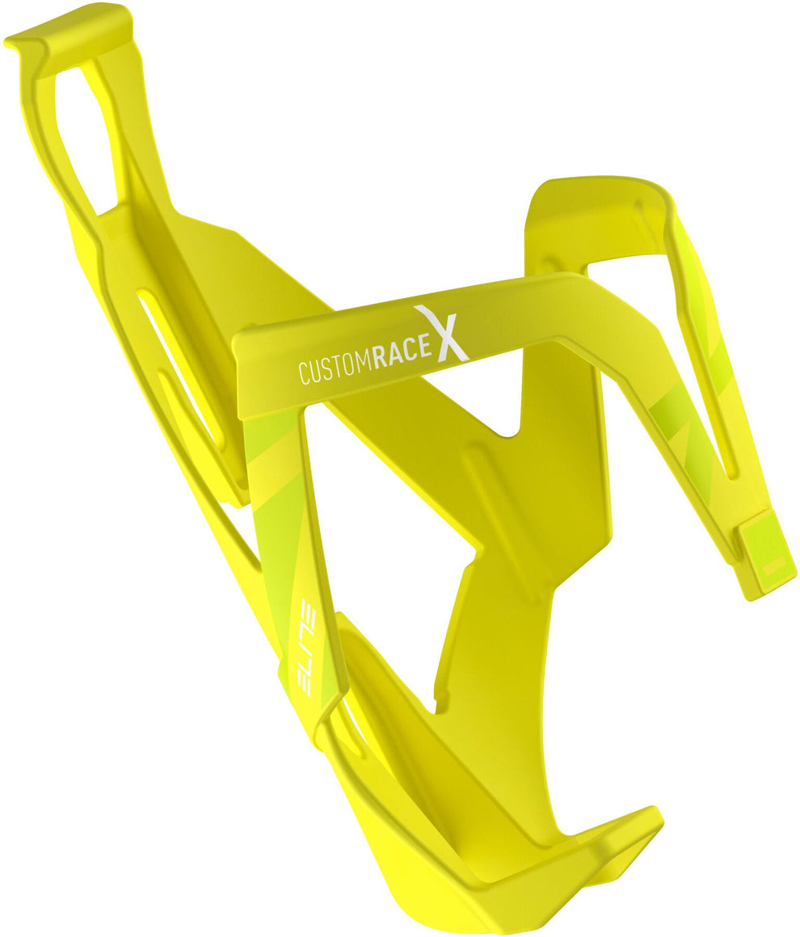 Elite Custom Race X Resin Bottle Cage One Size Fluoro Yellow