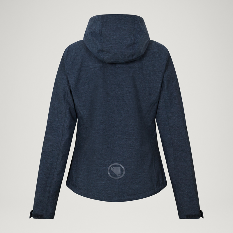 Endura Hummvee Waterproof Hooded Jacket Women Midnight Navy-1