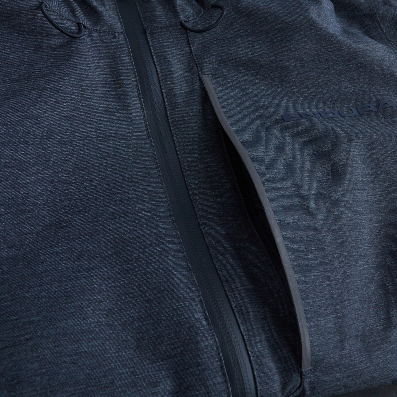 Endura Hummvee Waterproof Hooded Jacket Women Midnight Navy-2