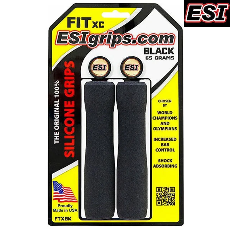 ESI Fit XC Grips - Black