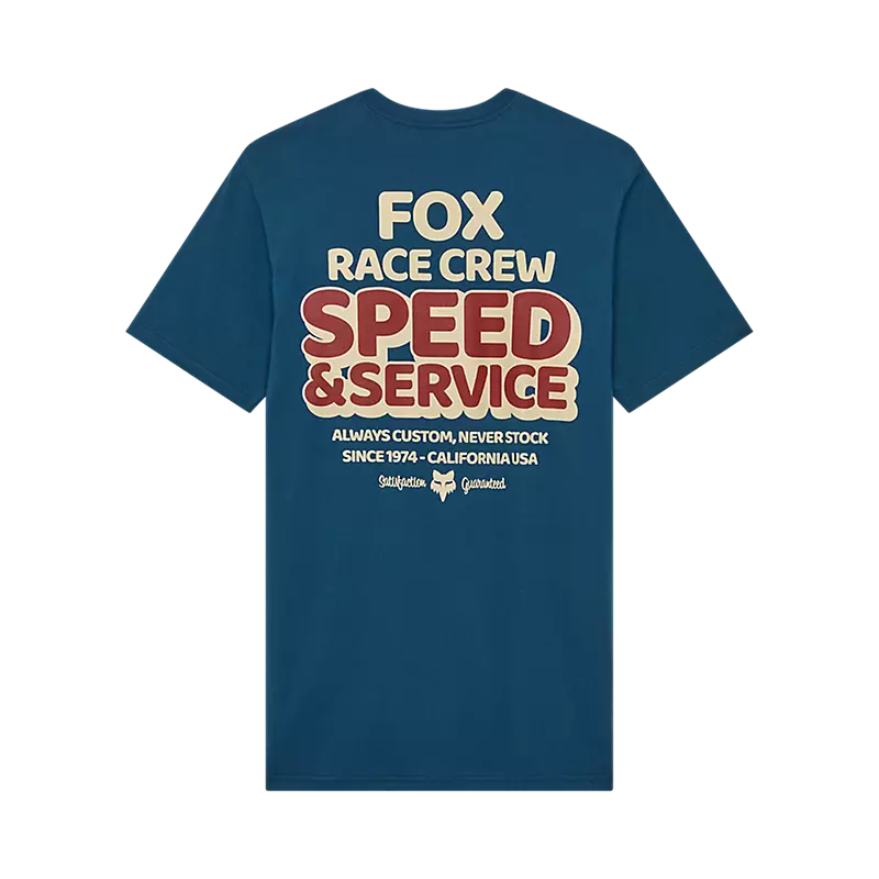 Fox Always Custom Premium Short Sleeve Tee Shirt Twilight Blue-1