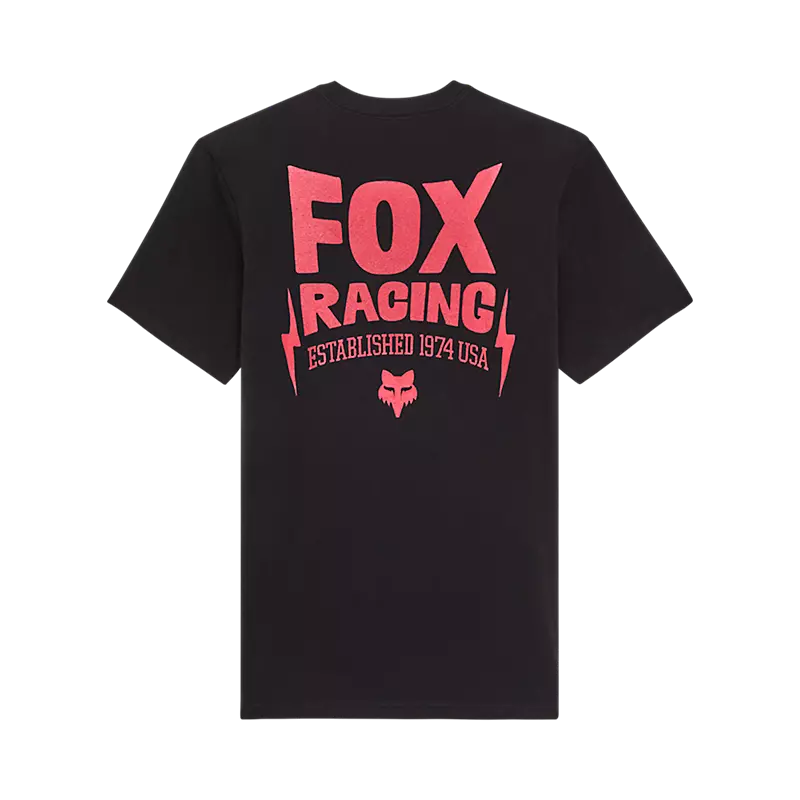 Fox Bolt Prem Short Sleeve Tee Shirt Black-1