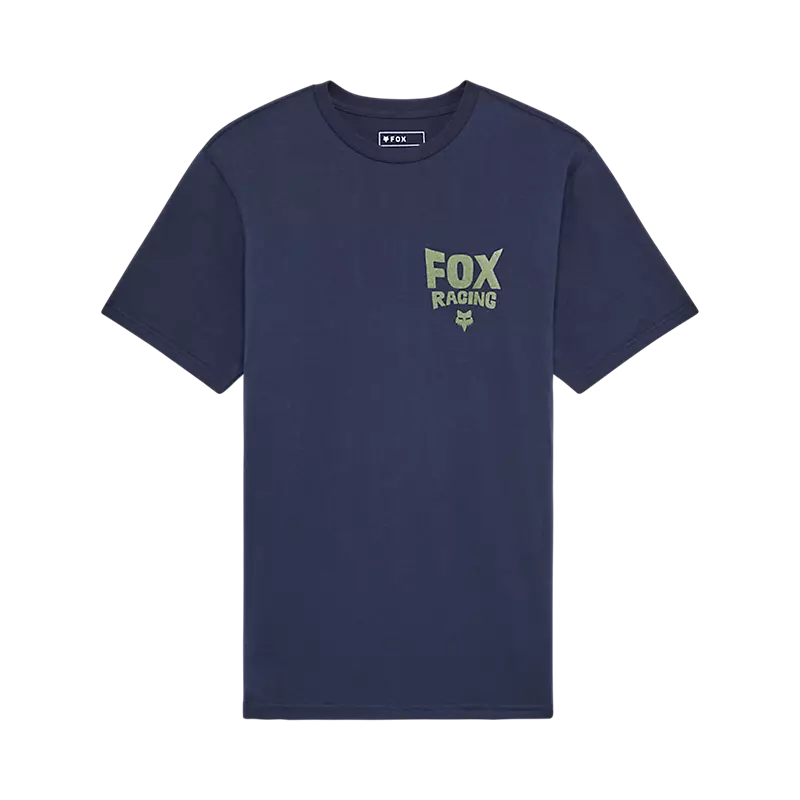 Fox Bolt Prem Short Sleeve Tee Shirt Midnight Blue