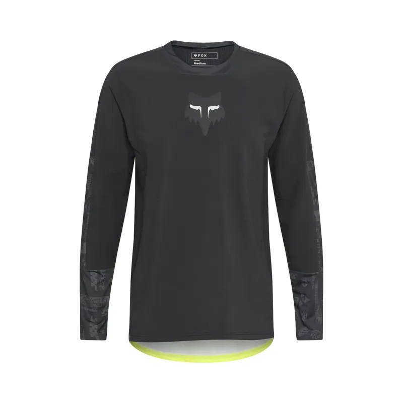 Fox Defend Lunar SE Long Sleeve Thermal Jersey Black