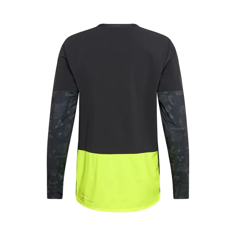 Fox Defend Lunar SE Long Sleeve Thermal Jersey Black-1