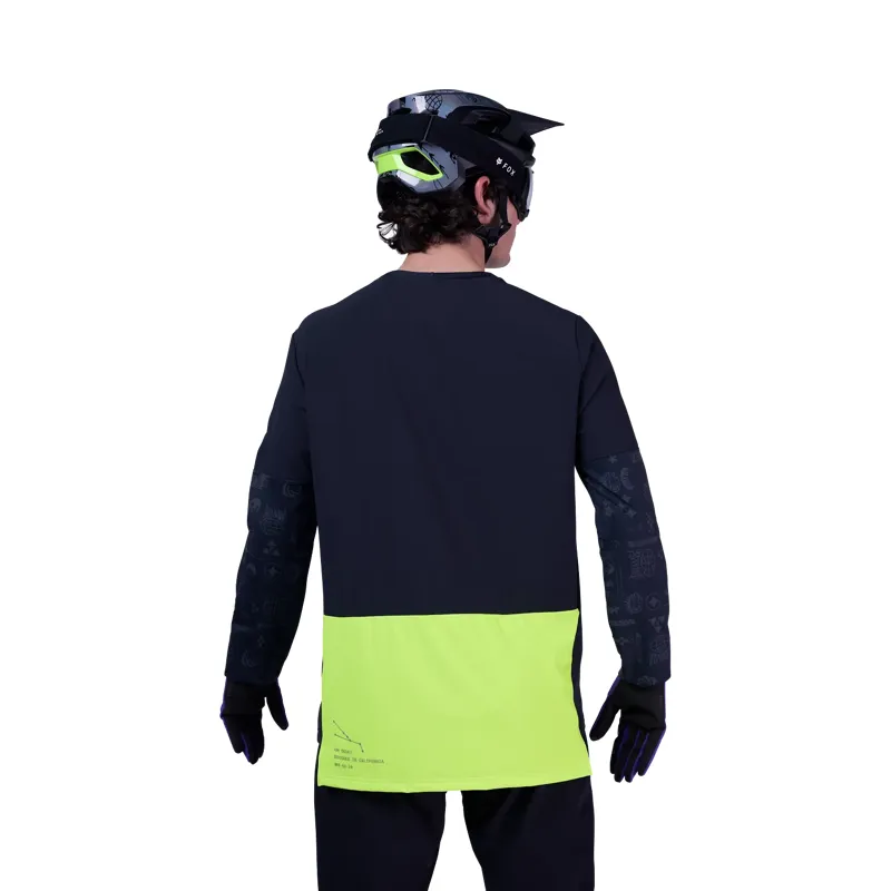 Fox Defend Lunar SE Long Sleeve Thermal Jersey Black-3