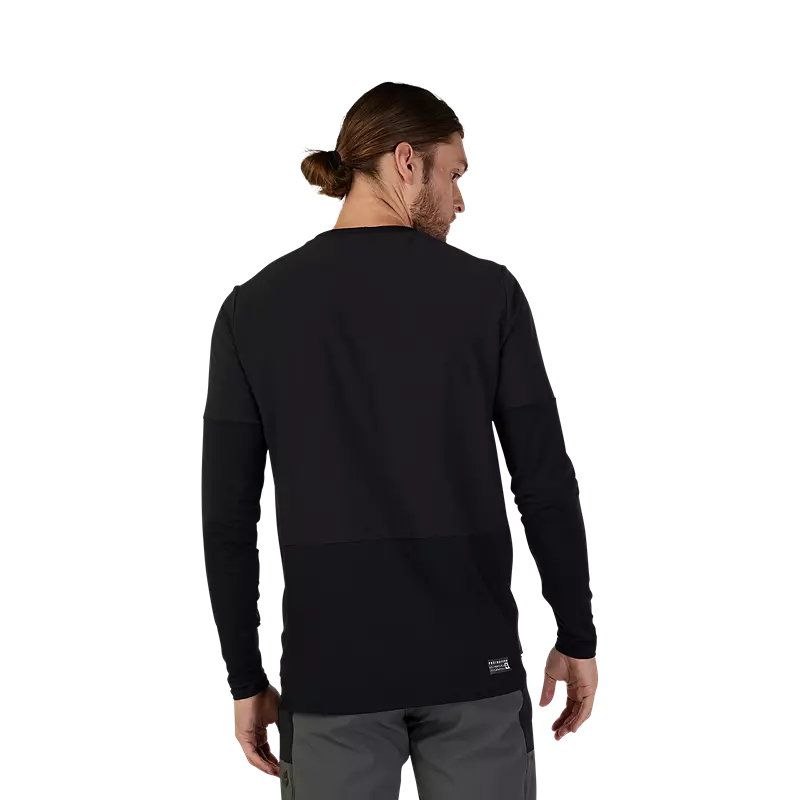 Fox Defend Thermal Long Sleeve Jersey Black-2