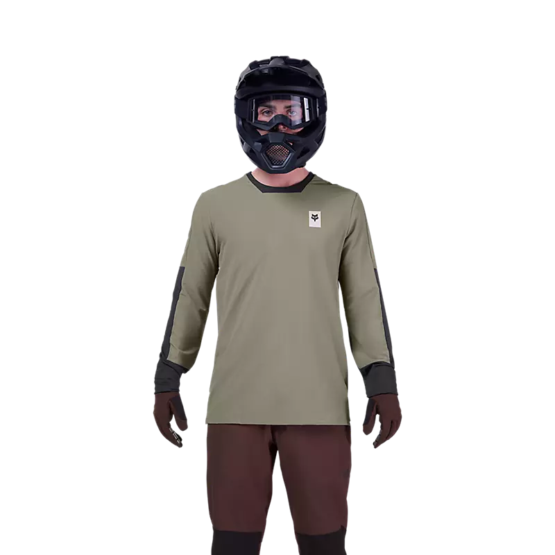 Fox Defend Thermal Long Sleeve Jersey Adobe-2