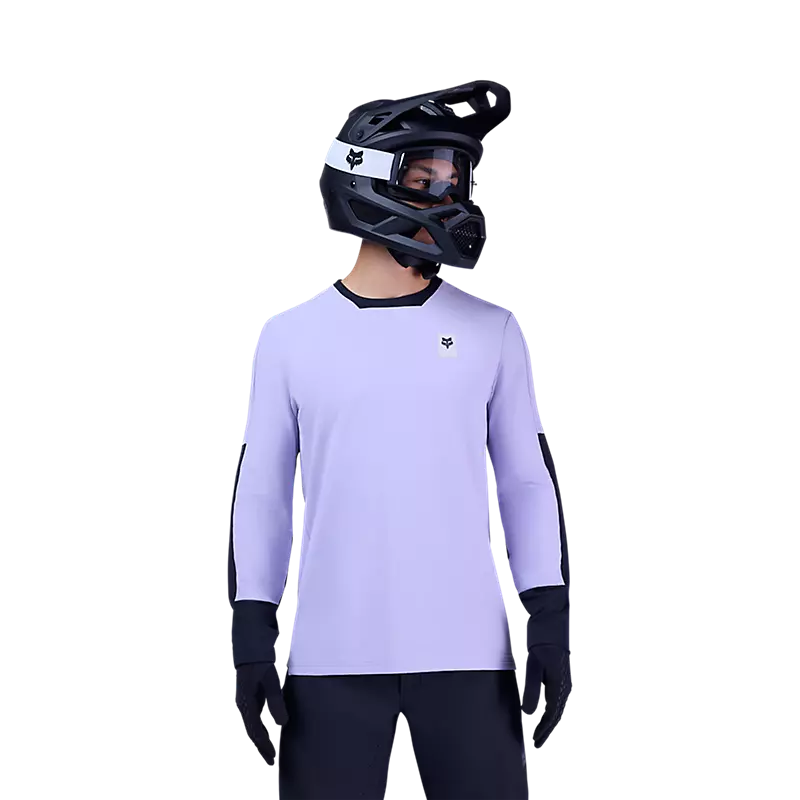 Fox Defend Thermal Long Sleeve Jersey Lilac -2