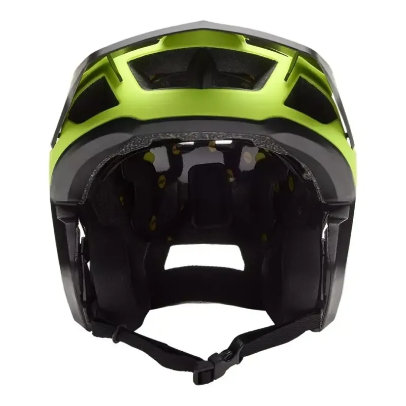 Fox Dropframe MTB Helmet Fluorescent Yellow -4