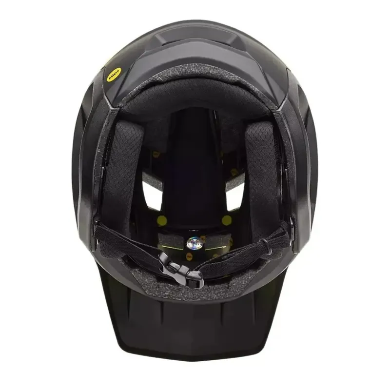 Fox Dropframe MTB Helmet Fluorescent Yellow -5