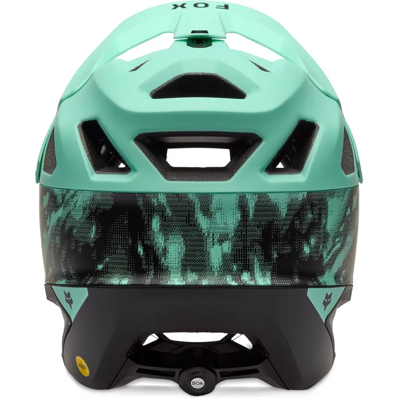 Fox Dropframe Pro Kairos MTB Helmet Turquoise-4