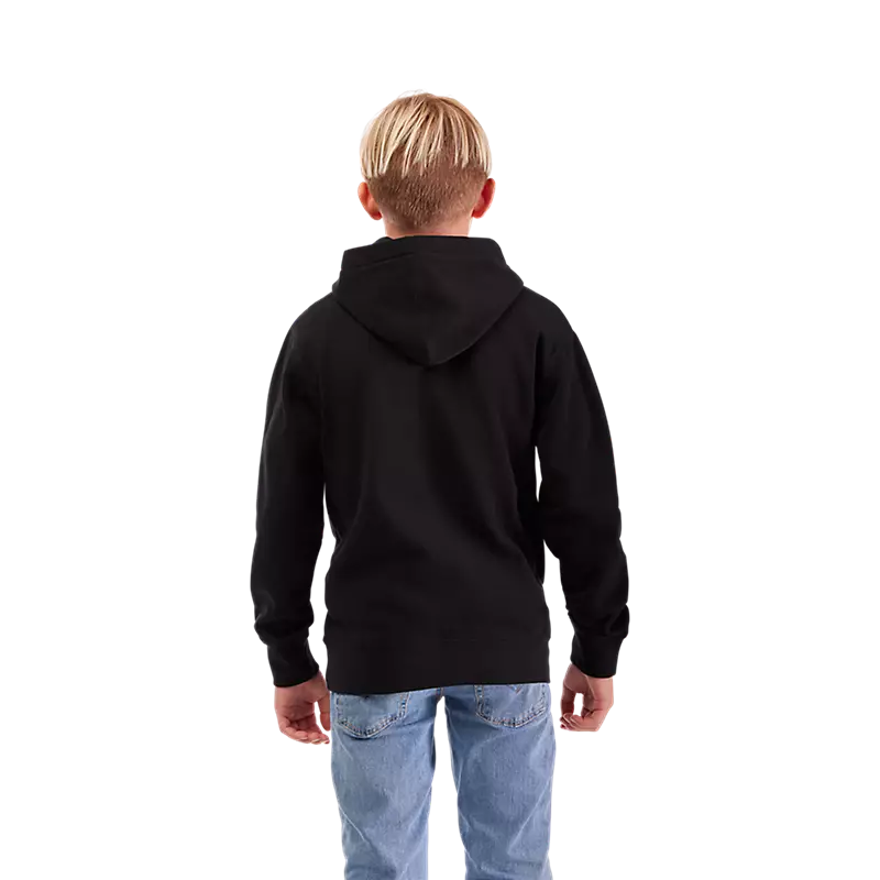 Fox Elevated Fleece Youth Pullover Hoodie Black-3