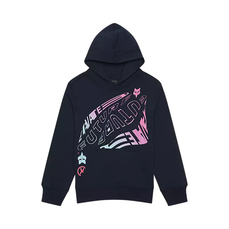 Fox Elevated Fleece Youth Pullover Hoodie Midnight Blue