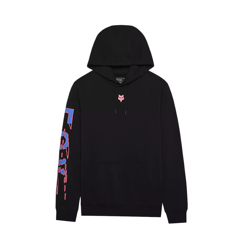 Fox Emotion Blast Pullover Fleece Hoodie Black