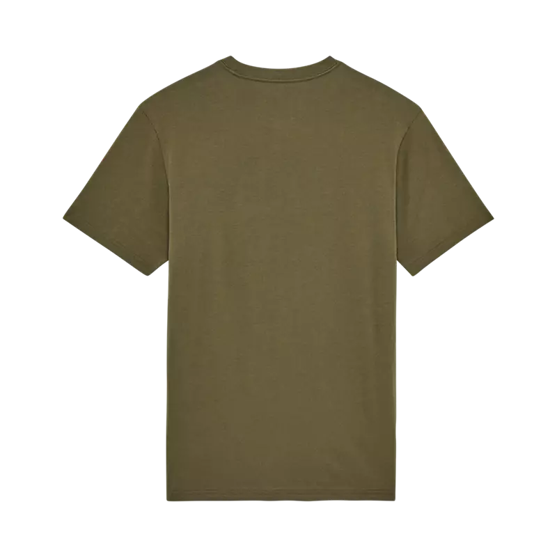 Fox Equipped Prem Short Sleeve Tee Shirt Olive Green-1