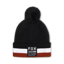 Fox Fracture Pom Beanie Black
