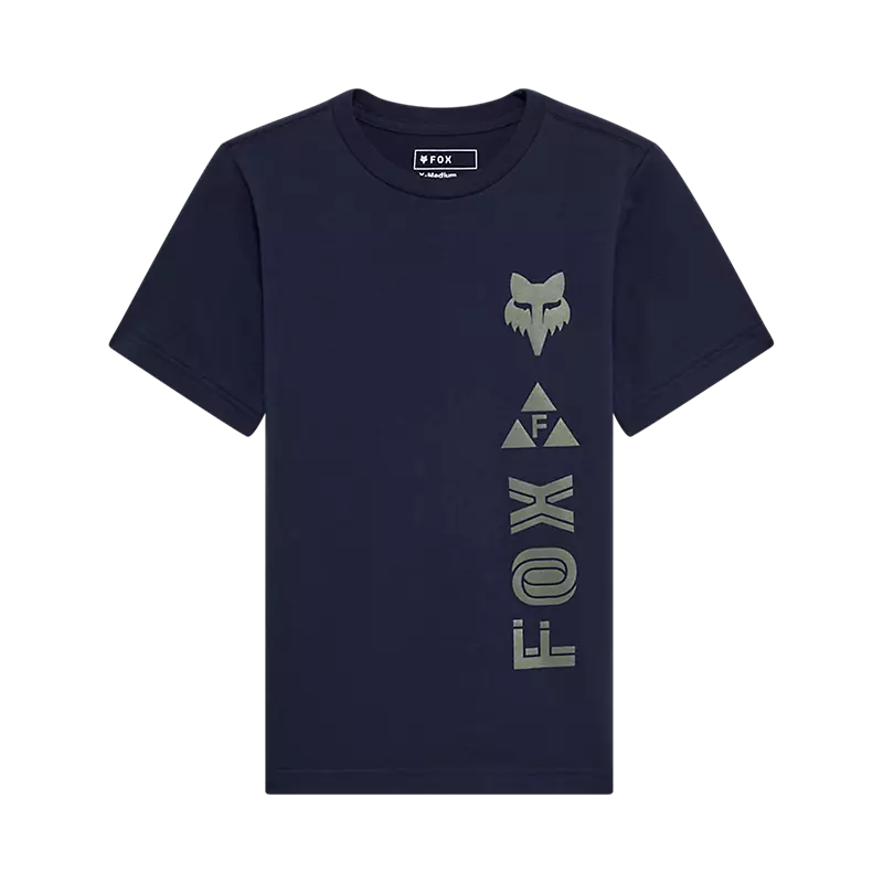 Fox Glyph Youth Short Sleeve Tee Shirt Midnight Blue